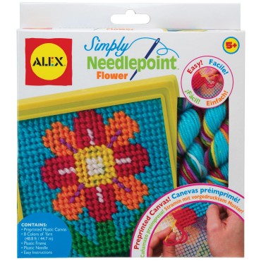 Alex Toys Craft Simply Needlepoint Flower