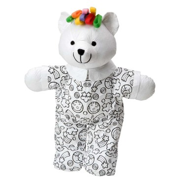 Alex Toys Color A Cuddle Washable Bear