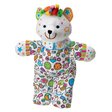 Alex Toys Color A Cuddle Washable Bear