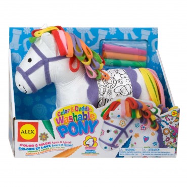 Alex Toys Color A Cuddle Washable Pony