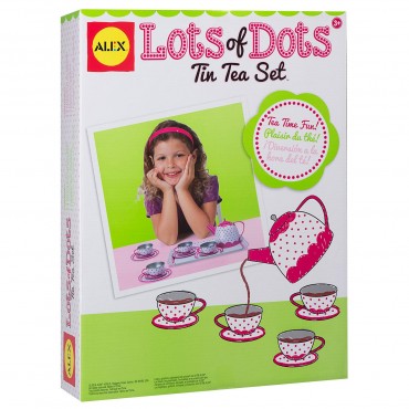 Alex Toys Lots Of Dots Tin Tea Set