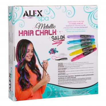 Alex Toys Spa Metallic Hair Chalk Salon