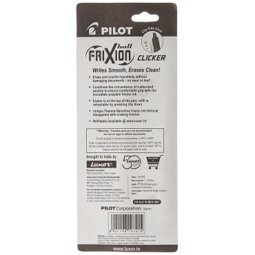 Pilot Frixion Clicker Roller Pen Blue