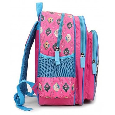 Disney Frozen Trio Pink and Blue School Bag 14 inch