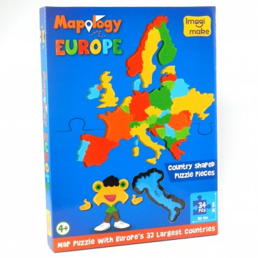 Imagimake Mapology Europe Map Puzzle