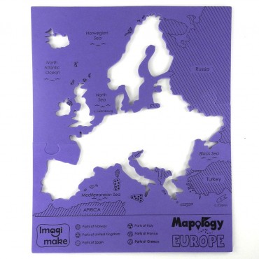 Imagimake Mapology Europe Map Puzzle