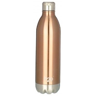 H2O Stainless Steel Sipper Water Bottle 1000ml SB521