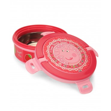 Peppa Pig Insulated Round Lunch Box Pink