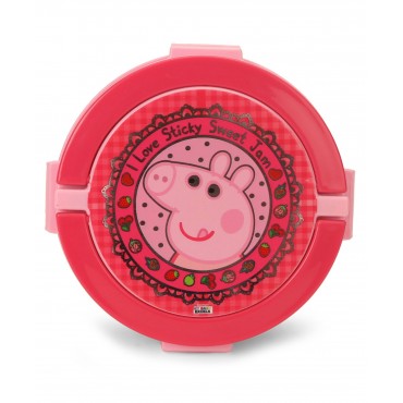 Peppa Pig Insulated Round Lunch Box Pink