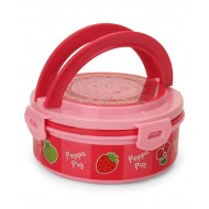 Peppa Pig Insulated Round Lunch Box Pink