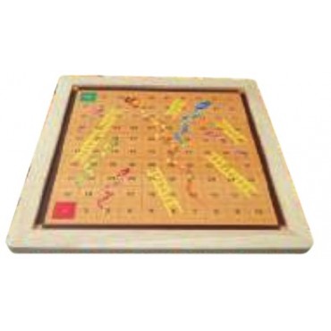 Wood O Plast Snake & Ladder and Ludo