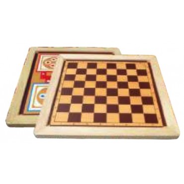 Wood O Plast Chess & Ludo