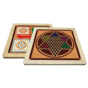 Wood O Plast Chinese Checker & Ludo