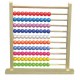 Wood O Plast Abacus Large with Plastic Beads 100 Beads