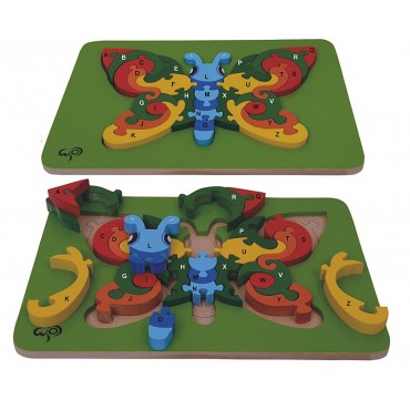 Meraki Butterfly Puzzle with ABC