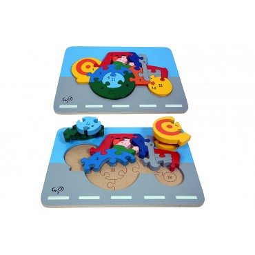 Meraki Tractor Puzzle Numbers