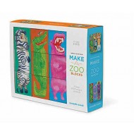 Crocodile Creek Make A Zoo Mix & Match Block Puzzle Stacking Sets Toy