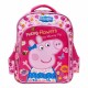 Peppa Pig Floral School Bag 14 inch Pink