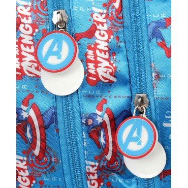 Captain America Blue EVA School Bag 14 inch