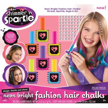 Buy Cra Z Art Shimmer n Sparkle Neon Glow Hair Chalk online in India on Buy Cra Z Art Shimmer n Sparkle Neon Glow Hair Chalk online in India on
