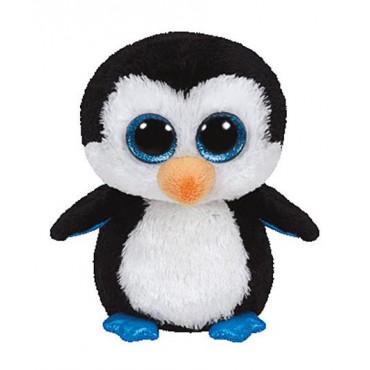 Jungly World Beanie Boos Waddles Penguin 6 inch