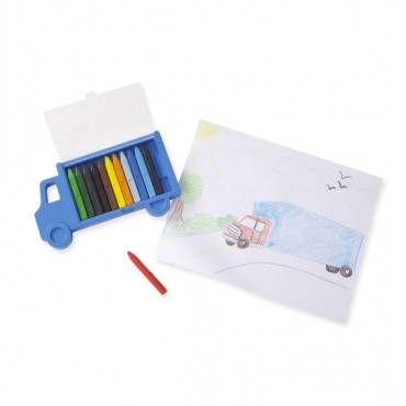 Melissa & Doug Truck Crayon Set