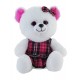 Jungly World Happy Teddy Bear Purple 10 inch