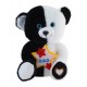 Jungly World No 1 Dad Teddy Bear Black White 10 inch