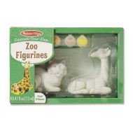 Melissa & Doug Decorate Your Own Zoo Figurines
