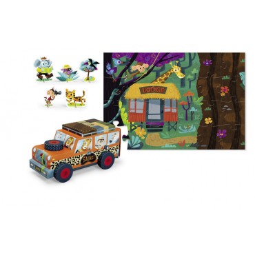 Crocodile Creek Safari Puzzle & Play