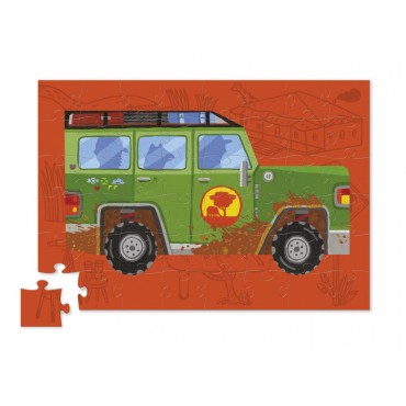 Crocodile Creek Safari Vehicle Puzzle