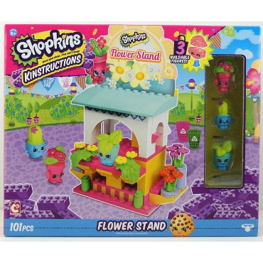 Shopkins Kinstructions Flower Stand 101piece