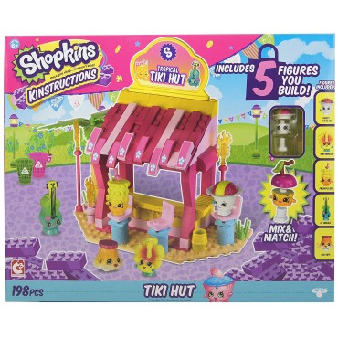 Shopkins Kinstructions Tropical Tiki Hut 198 piece