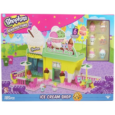 Shopkins Kinstructions Ice Cream Shop 185 piece