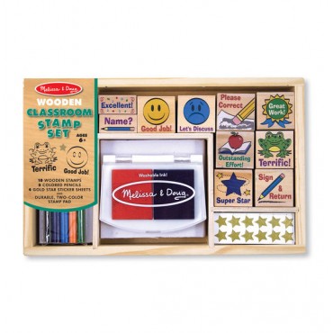 Melissa & Doug Classroom Stamp Set