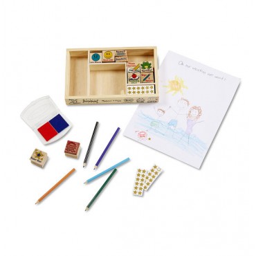 Melissa & Doug Classroom Stamp Set