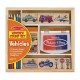 Melissa & Doug Wooden Stamp Set Vehicles