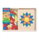 Melissa & Doug Pattern Blocks and Boards Classic Toy