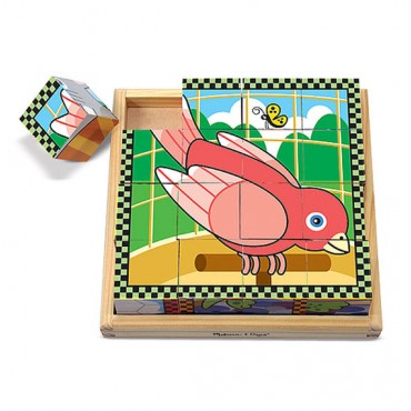 Melissa & Doug Pets Cube Puzzle