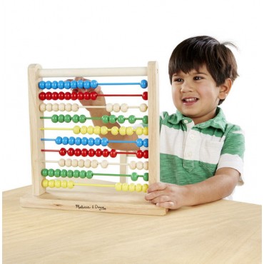 Melissa & Doug Abacus Classic Wooden Toy