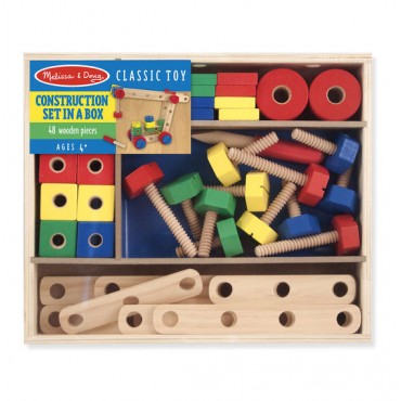 Melissa & Doug Construction Building Set in a Box