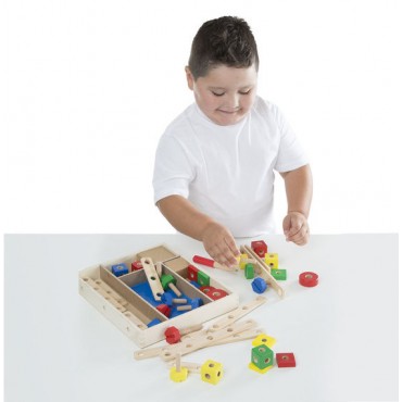 Melissa & Doug Construction Building Set in a Box