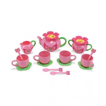 Melissa & Doug Bella Butterfly Pretend Play Tea Set