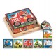 Melissa & Doug Vehicles Cube Puzzle