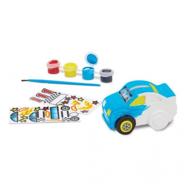 Melissa & Doug Decorate Your Own Race Car Bank