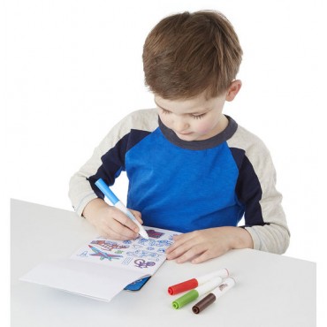 Melissa & Doug Magicolor Color Your Own Sticker Book Blue