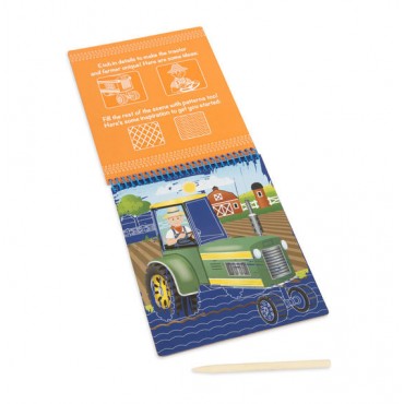 Melissa & Doug Vehicles Color Reveal Pad