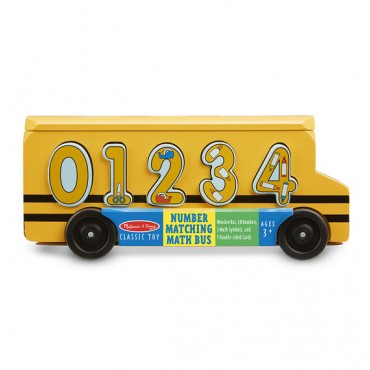 Melissa & Doug Number Matching Math Bus