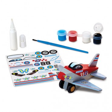 Melissa & Doug Decorate Your Own Wooden Plane