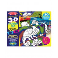 Melissa & Doug 3D Coloring Book Animals